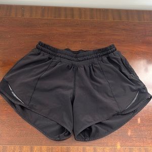 Black lululemon shorts